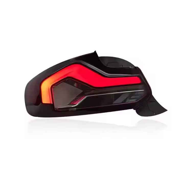BMW 2 serijos F22, F23, F44, F45, F46, F87 (2013–2021) galiniai LED žibintai su naujo dizaino posūkio signalais
