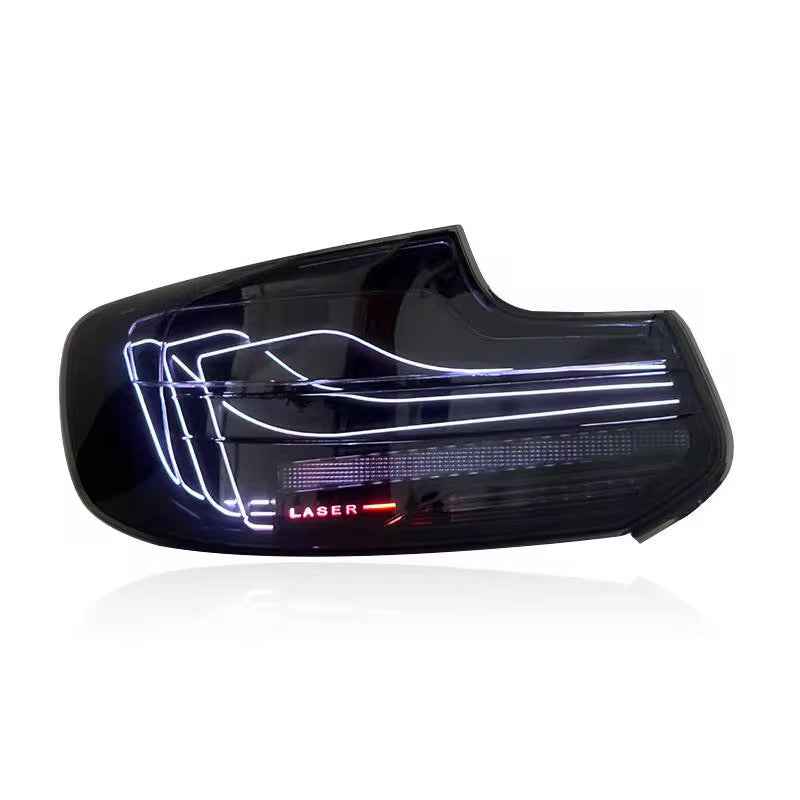 BMW 2 Series F22, F23, M2 F87 (2014–2022) galiniai LED žibintai „CSL RGB Laser“ stiliumi