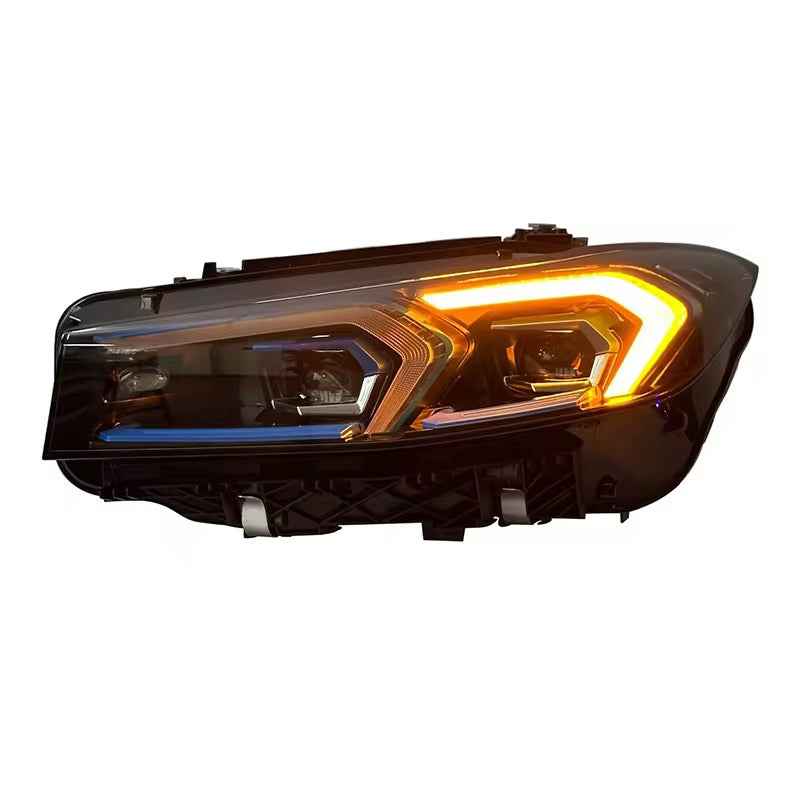 BMW 3 serija G20 G80 (2022–2025) LED lazeriniai priekiniai žibintai su dviejų spalvų dienos šviesomis