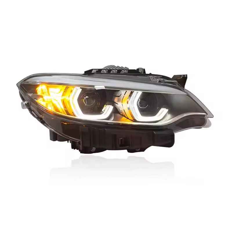 BMW 2 Series M2 F22 F87 (2014–2017) priekiniai LED žibintai su dviejų spalvų dienos šviesomis