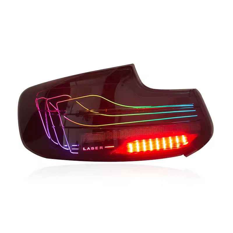 BMW 2 Series F22, F23, M2 F87 (2014–2022) galiniai LED žibintai „CSL RGB Laser“ stiliumi