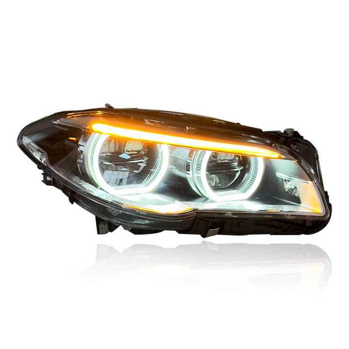 BMW 5 Serijos F10/F11 LED Priekiniai Žibintai 2010–2016 | Lipas