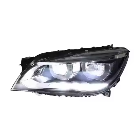 BMW 7 Series F01 F02 (2008–2015) priekiniai LED žibintai, aukštų ir žemų šviesų, pilnas LED komplektas