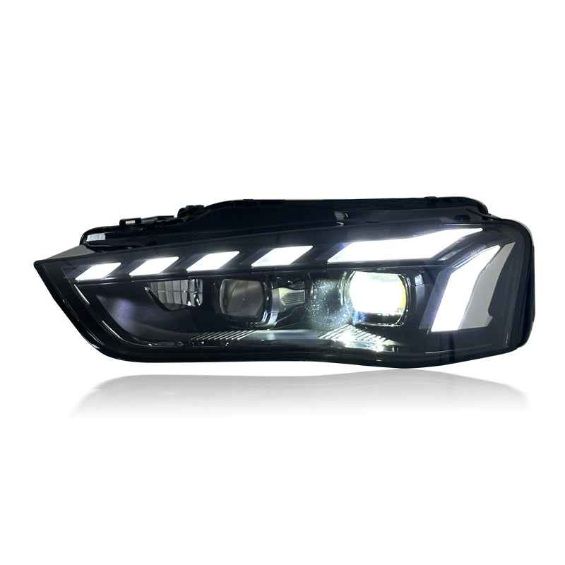 Audi A4 S4 B8.5 B9.5 (2013–2016) priekiniai LED žibintai, RS stiliaus atnaujinimas