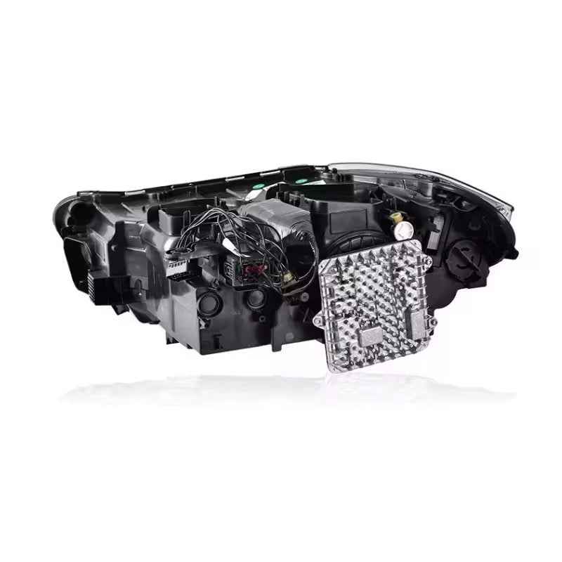 BMW X1 F48-F49 (2015–2019) LED priekiniai žibintai su posūkių signalais, LASER dizainas