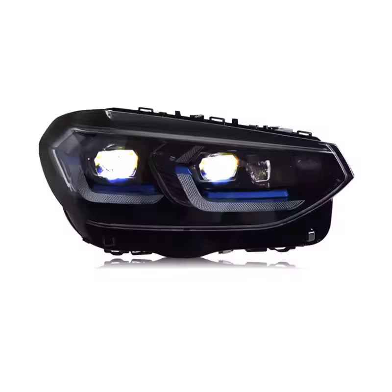 BMW X3 G01 G08 (2018–2021) priekiniai LED žibintai, atnaujinimas iki 2022 modelio