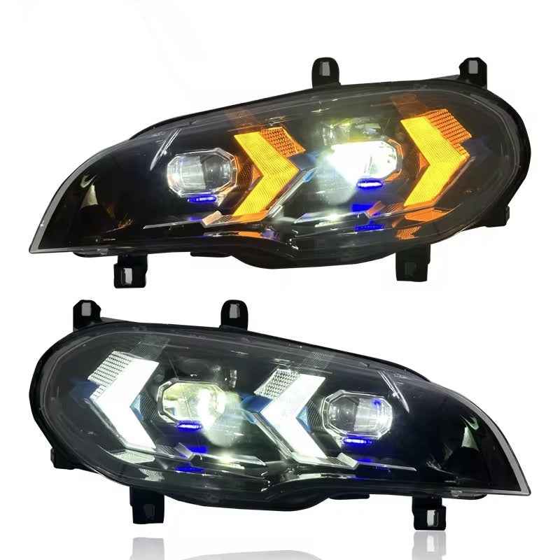 BMW X5 E70 (2007–2013) priekinis LED žibintas su AFS modifikacija