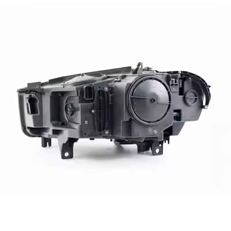 BMW X5 F15 (2013–2019) LED priekiniai žibintai su M5 „Bicofal“ lęšiais ir atnaujinimu