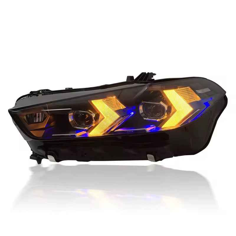 BMW X5 G05 (2019–2022) LED priekinis žibintas su artimaisiais ir tolimaisiais spinduliais, standartinis FL dizainas, plug and play